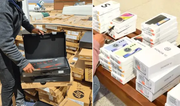 Sunat inicia remate de productos decomisados: Link para comprar laptops, celulares y más desde S/1