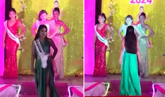 Modelo peruana sorprende con inusual respuesta en certamen de belleza y se retira: esto fue lo que pasó