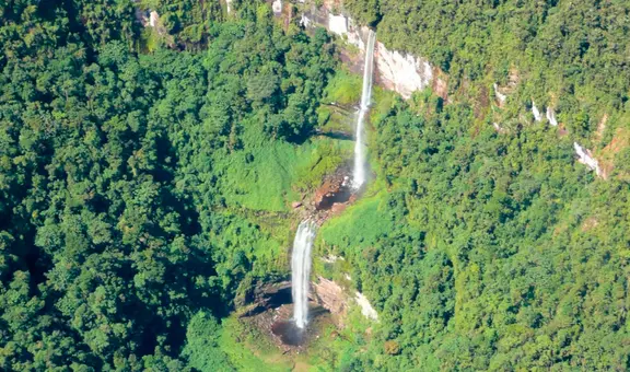 La tercera cascada más alta del mundo está en Perú: tiene casi 1km de caída y aguas cristalinas