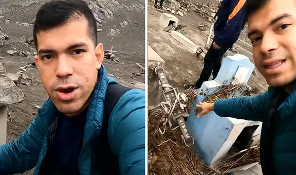 Panameño queda asombrado tras visitar el cementerio más aterrador del Perú: “El olor es fuerte”