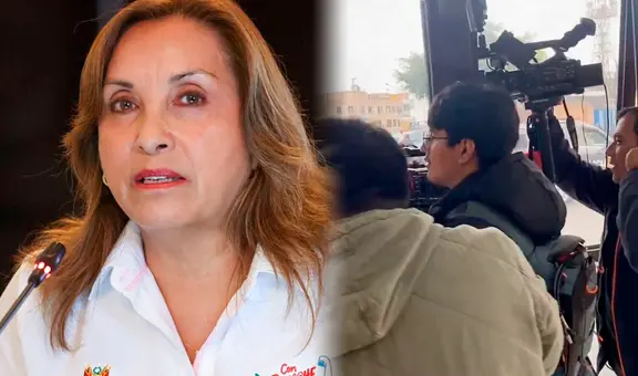 IPYS y ANP condenan que periodistas fueran encerrados para evitar preguntas a Dina Boluarte en simulacro