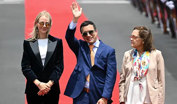 Daniel Noboa llegó a El Salvador para la investidura de Nayib Bukele por su segundo mandato consecutivo