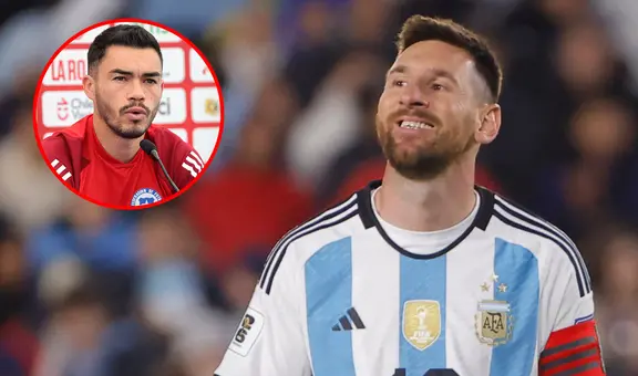 Figura de Chile lanza firme advertencia contra Lionel Messi previo a la Copa América