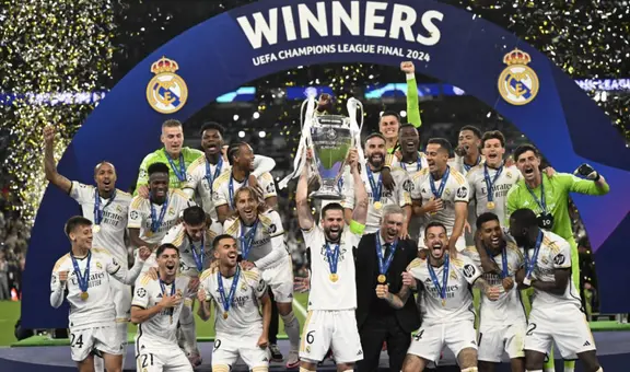 ¡Real Madrid es el campeón de la Champions League! Venció 2-0 al Dortmund y alcanzó la número 15