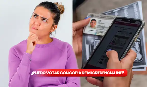 Elecciones 2024 en México: ¿puedo presentar copia de mi credencial INE para votar el 2 de junio?