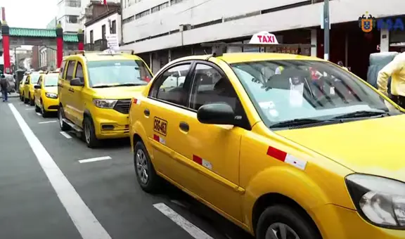 ATU multará con S/515 a conductores que no pinten su taxi de amarillo: desde cuándo y qué más deben cumplir