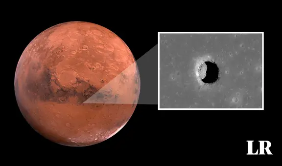 NASA descubre un pozo en la superficie de Marte y científicos no saben qué se esconde adentro