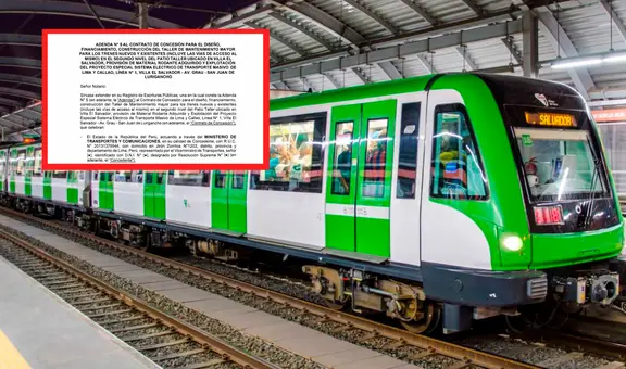 Metro de Lima: conoce la buena noticia que tendrán los usuarios de la Línea 1 con respecto a los trenes