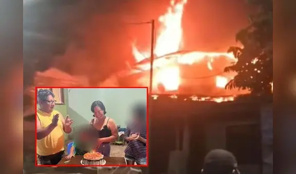 Tragedia en Puerto Maldonado: familia fallece en incendio mientras dormía