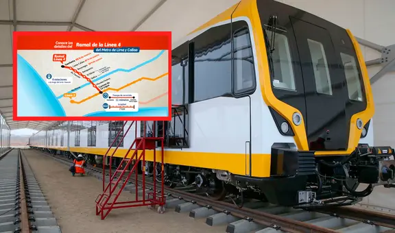 Metro de Lima: conoce todos los detalles del Ramal de la Línea 4 de Lima y Callao