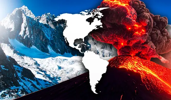 El glaciar más joven del mundo se encuentra en América: rodea un volcán activo