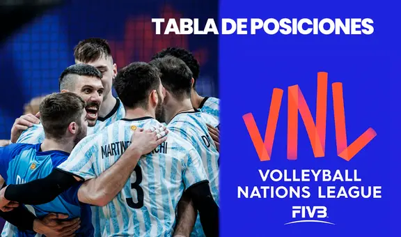 Tabla de posiciones de la VNL masculina 2024: ¿cómo va Argentina y qué necesita para ir a París 2024?