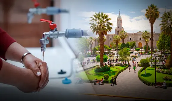 Cortes de agua en Arequipa del 5 al 7 de junio: ¿en qué distritos y zonas, según Sedapar?