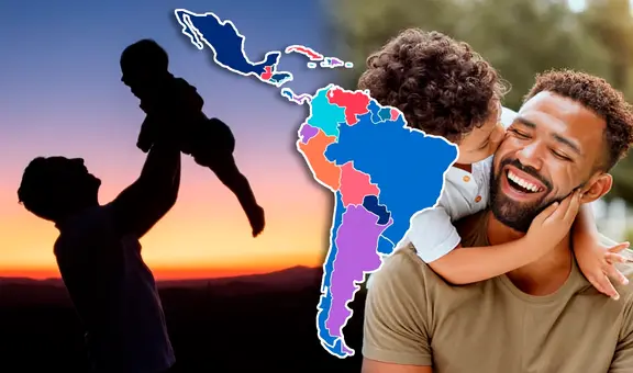 Los únicos países de América Latina que no celebran el Día del Padre el tercer domingo de junio