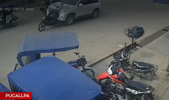 Pucallpa: ladrones de joyas fueron atropellados por su víctima luego de intensa persecución