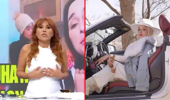 ¡No es millonaria! Magaly revela la verdad de la fortuna de Douha, actual novia del tiktoker peruano 'Cañita'