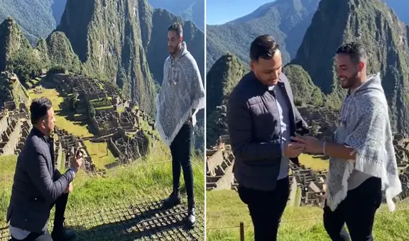 Turista le propuso matrimonio a su pareja en Machu Picchu y enternece las redes: “Con la bendición del dios Sol”