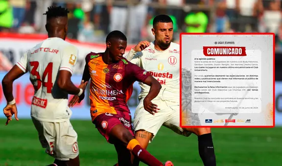 Los Chankas lanza fuerte aclaración sobre la salida de 5 jugadores tras la goleada ante Universitario
