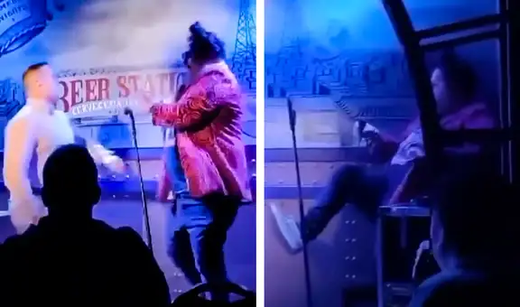 Hombre en España golpea a comediante durante show por realizar comentarios sexuales sobre su hijo
