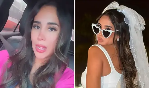 Melissa Paredes responde tras críticas por su despedida de soltera: "Qué tanto drama"