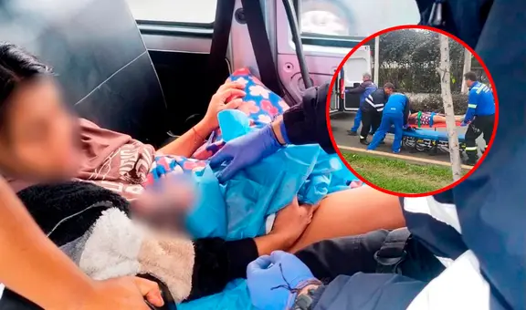 Bebé nace en plena Panamericana sur con ayuda de sereno de Surco: "Tienes que vivir, Esperancita"
