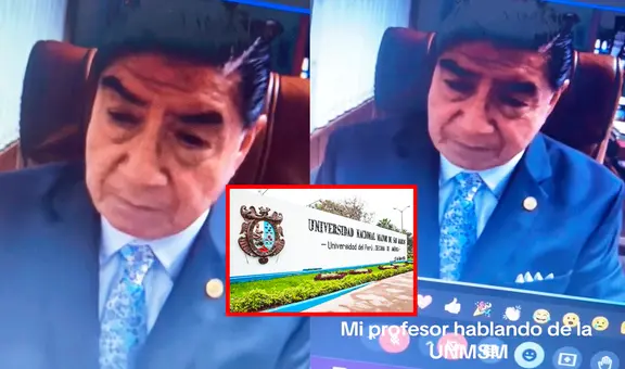 Profesor de San Marcos da impactante mensaje a sus alumnos: “Exigimos porque no somos cualquier universidad”