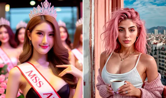 Así es el primer concurso de belleza donde las modelos son generadas con Inteligencia Artificial