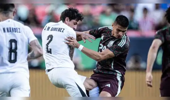 Uruguay goleó 4-0 a México en amistoso internacional de la fecha FIFA