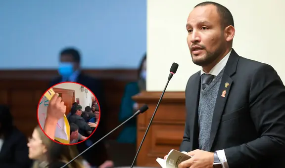 Estudiantes de la UNMSM expulsan a congresista Alejandro Muñante: "San Marcos es del pueblo"