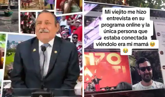 Periodista peruano entrevistó a su hijo cantante en México y conmueve a las redes: “Quería llorar”