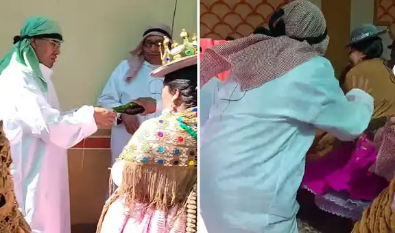 Matrimonio en Juliaca se celebró por segundo día con ‘jeques’ y dicen: “En Perú nunca te aburres”
