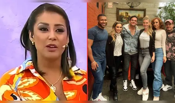 Karla Tarazona reclama a Christian Domínguez por reunión con ‘América hoy’ y él asegura: “Nunca te voy a dejar”