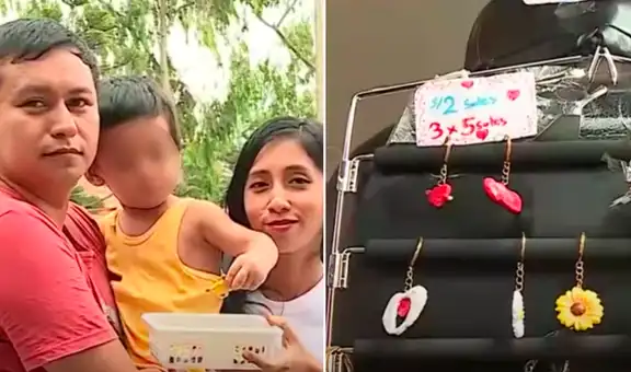 ¡Ingenioso! Hombre convierte su taxi en una tienda al paso para promocionar el arte de su esposa