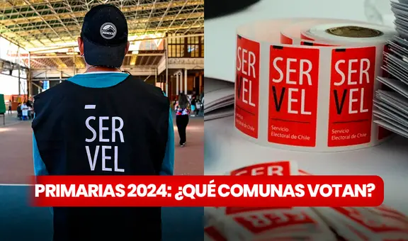 ¿Quiénes votan en las Elecciones Primarias 2024? Revisa las regiones y comunas que participan en Chile