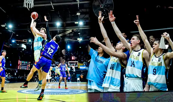 ¡Argentina al Mundial de Básquet Sub-19! Albicelestes ganan 79-75 a Venezuela y avanzan en la Americup U18
