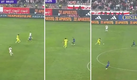 Pedro Gallese se vistió de '10': la notable jugada para sacarse a 2 rivales y llegar hasta casi media cancha