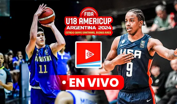 Argentina vs. Estados Unidos básquet, FIBA Americup U18 EN VIVO: ¿a qué hora y dónde ver la final?