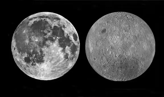Las diferencias entre la cara oculta de la Luna y la visible: los científicos se obsesionan al explicarlas