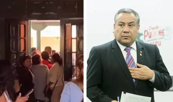 Encierran a periodistas durante visita de Gustavo Adrianzén en Ayacucho