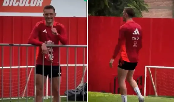 Oliver Sonne recibió insólito pedido en pleno entrenamiento de la selección peruana, pero no aceptó