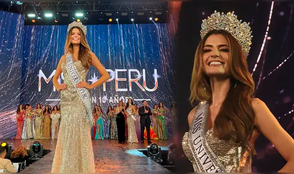 Tatiana Calmell tras ganar la corona del Miss Perú 2024: “He demostrado por qué merezco la corona”