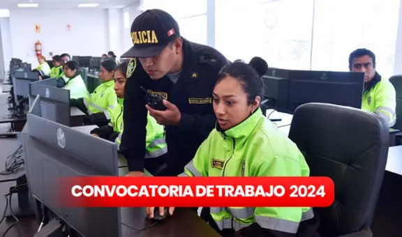 ¡Trabaja en Lima, Cusco y más! Policía Nacional del Perú ofrece empleos con sueldos de hasta S/8.100