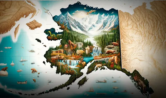 Ni Washington ni Nueva York: el estado con la superficie más grande de Estados Unidos, tiene casi 2 millones de km2