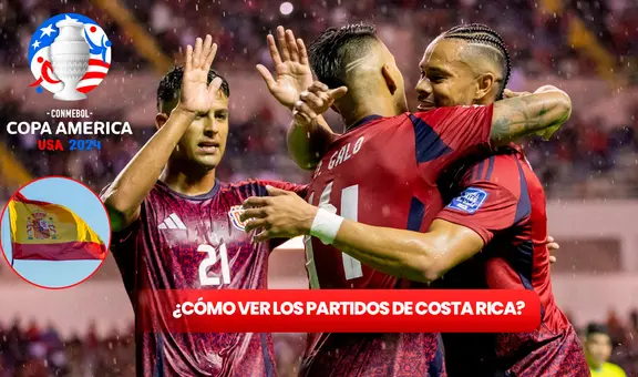 ¿Cómo ver los partidos de Costa Rica en la Copa América 2024 desde España?