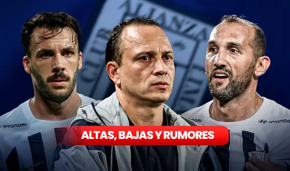 Alianza Lima: altas, bajas y rumores de los blanquiazules para el inicio del Clausura 2024