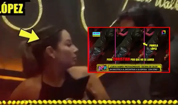 Christian Cueva increpa a Pamela López en discoteca al verla con otro y ella responde: "¿Por qué no se larga?"