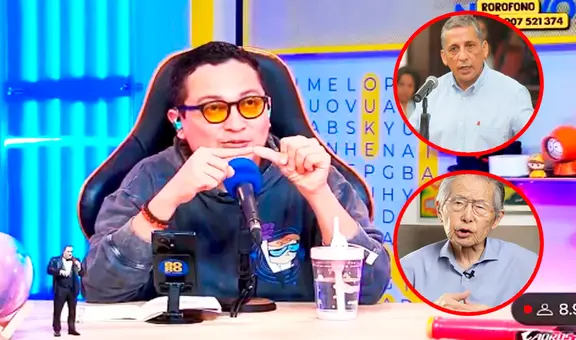 Youtuber peruano revela por quién votaría en una segunda vuelta entre Alberto Fujimori y Antauro Humala