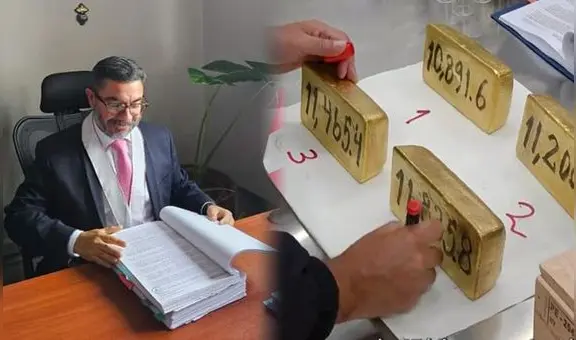 Arequipa: incautan lingotes de oro ilegal valorizados en S/3 millones para entregarlos al Estado