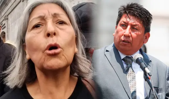 Congresistas Waldemar Cerrón y María Agüero, de Perú Libre, son expulsados de mercado: "¡Fuera, corruptos!"