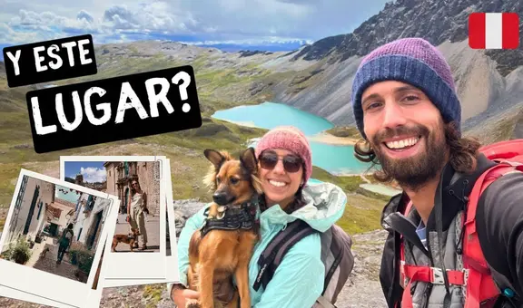 Extranjeros europeos y su perro conocen el verdadero tesoro del Perú: está en Cusco y no es Machu Picchu